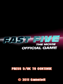 Fast & Furious 5 - The Movie Official Game
